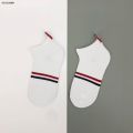 DISICHEN Fashion TB Men Socks Classic Stripes New Luxury Brand Black Stripes Ankle Sock Street High Quality Wholesale 1/6 Pairs Women Cotton Sock. 