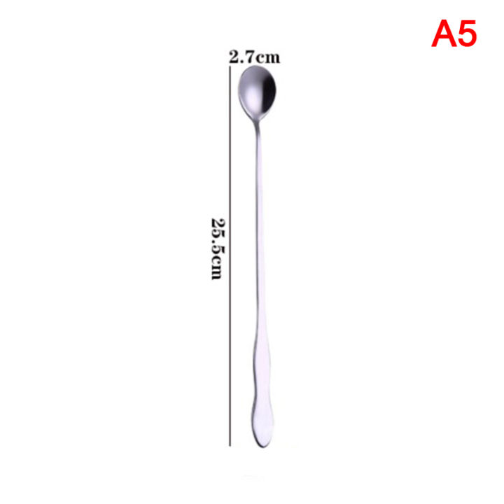 Bizzy%201pc%20creative%20stainless%20steel%20long%20handle%20coffee%20spoon%20stirring%20ice%20spoon%20Dounp%20-%20Image%204