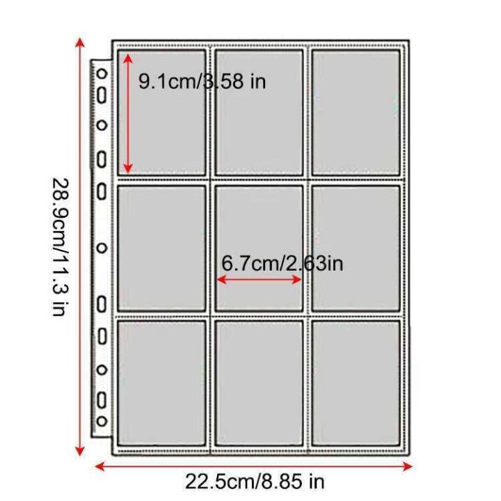A4%20Binder%20Photocards%20Holder%20Kpop%20Card%20Page%202/3/4/9/10%20PVC%20Free%20Photo%20Album%20Refills%204x6%2010x15%20Pocket%20Sleeves%20-%20Image%207