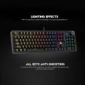 Fantech Maxpower MK853 V2  RGB LED With Wrist Rest Keyboard -Blue Switch. 
