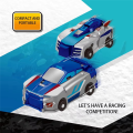 Magic Transformation Super Combination Car 2 in 1 Kids Magnetic Collision Transforming Car Diy Gift for Kids A. 