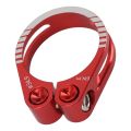 Durable Aluminum Alloy Bike Seat Post Clamp Adjustable Hollow Lock Mountain Road Bike Seat Post Clamp CNC Machined Lightweight Quick Release Bicycle Seatpost Clamp Bike Upgrades. 