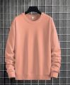 Thin Terry Cotton Summer Men Drop Shoulder Sweatshirt. 