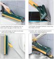2 in 1 Floor Cleaning Scrub Brush & Wiper With Long Rotatable 120° Handle | Multifunction Floor Scrubber Wiper With Long Handle. 