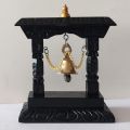 Bell with Wooden Door. 