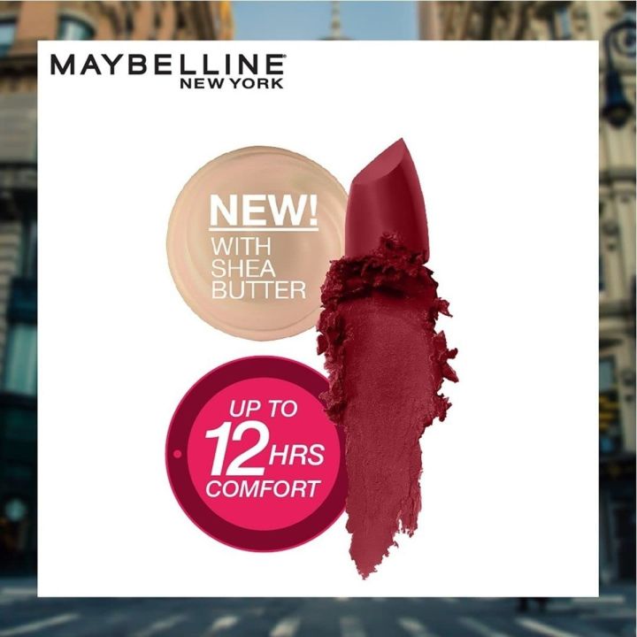 Maybelline%20New%20York%20Color%20Sensational%20Creamy%20Matte%20Lipstick%20695%20Divine%20Wine,%203.9g%20-%20Image%204