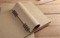 Vicky Toned Tan Sketch Book A4, 120 GSM Kraft Paper, 50 Sheets. 