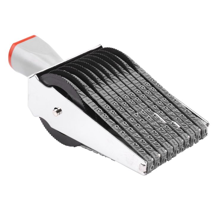 Multipurpose%2010%20Digit%20Alphabet%20Rolling%20Rubber%20Stamp%20English%20Emboss%20-%20Image%202