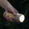 Vertical Lantern LED Camping Lamp Aluminum Alloy Adjustable Folding Lamp Black Hanging Support Flashlight Outdoor. 