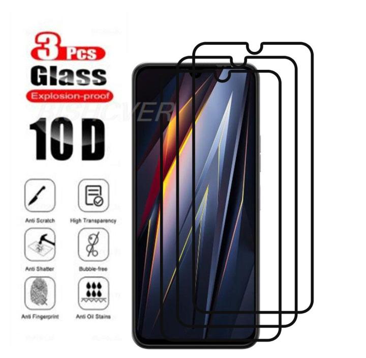 Tempered Glass For Tecno Pova 4 Pro 6.66 Full Coverage Screen Protector Glas For Tecno Pova 4 Pro Protective Phone Glass
