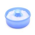 Soft and Safe Baby Powder Puff for Infants and Toddlers - Round Container Included. 
