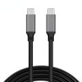New style USB Type C Cable 5A PD100W Fast Charging USB-C Cable 20cm/50cm/100cm/200cm for Mobile Phone Charger USBC Type-C Data Wire Cord. 
