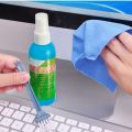 Premium Laptop Screen Cleaning Kit with Microfiber Cloth and Brush - New | 60ml  | For Laptop , LCDs , Mobile , LEDs | Excellent Quality. 