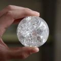 Spinning Cracked Crystal Ball for Water Indoor Fountain Water Fountain Spinning Crystal Glass Ball Indoor Water Fountain Spinning Crystal Replacement Glass Ball. 
