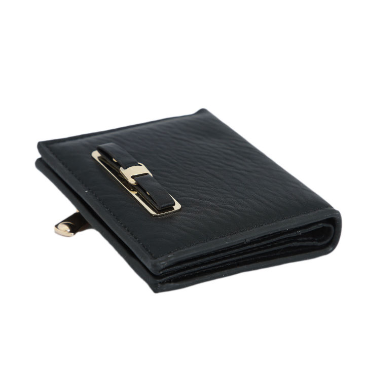 Black Wallet For Women By KTM
