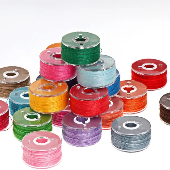 25Pcs%20Multicolor%20Bobbin%20Thread%20Polyester%20Thread%20Spools%20Sewing%20Machine%20Bobbins%20with%20Storage%20Box%20for%20Embroidery%20Sewing%20Accessories%20-%20Image%202