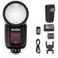 Godox V1-S Round Head Camera Flash Speedlite Flash for Sony DSLR Camera. 