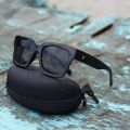 Black Square Sunglass. 