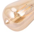 fasdaga 2X Dimmable E27 4W Retro Vintage Filament ST64 COB LED Bulb Light Lamp Body. 
