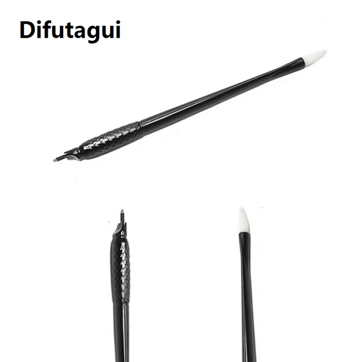 Difutagui 2025 New 1/5PCS Microblading Hand Tools Disposable 18 Pins U-Shape 0.15/ 0.18MM Nano Needles Eyebrow Tattoo Microblading Pen Supplies