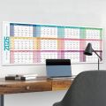 Home Planner Organizer 42x100cm 2026 English Calendar Creative Notes 12 Month Calendar Agenda Organizer Monthly Planner Calendar Office Stationery. 