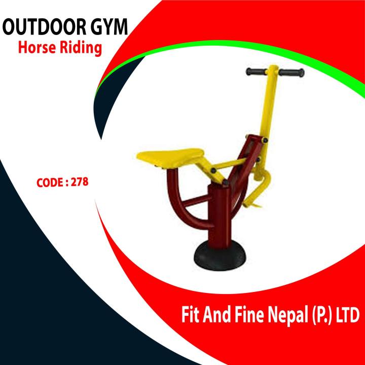 Outdoor%20Gym%20Horse%20Riding%20Fit%20And%20Fine%20Nepal%20-%20Image%202