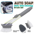 Kitchen Dish Cleaner Brush – Multi-Purpose Scrubbing Tool for Pots, Pans & Dishes | Ergonomic Handle, Durable Bristles & Hygienic Design for Effortless Cleaning. 