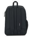 Jansport Cross Town Plus- Black Backpack for Unisex. 