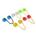 Led Hand Spinner Flash Light Thumb Chucks Skill Ball Control Roll Games. 