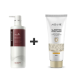 Karseell Maca Essence Moisture Shampoo for Dry & Damaged Hair 500ml + Assure Face Wash 60gm. 