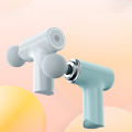 Portable Mini Smart Massage Gun: Professional-Level Relief with 4 Adjustable Heads for Neck, Back, Waist, and Foot Massage—Soreness and Fatigue. 