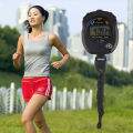 Digital Stopwatch Timer: Portable Chronograph for Outdoor Sports, Running, and Training. 