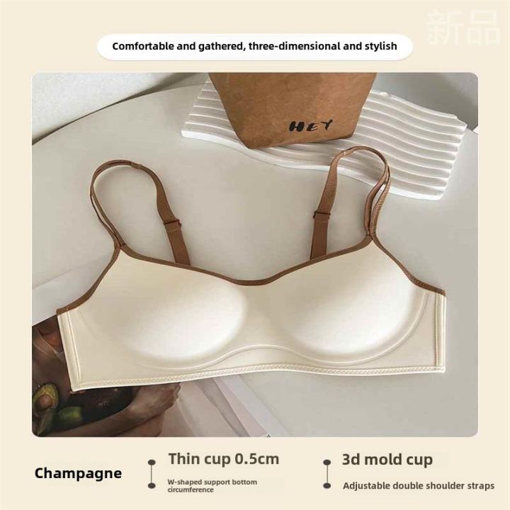 Bizzy%20MOYISU%20Naked%20Feeling%20Small%20Cup%20Without%20Trace%20Clothes%20Women%20Small%20Chest%20Gathered%20W%20Support%20Anti-sag%20Without%20Steel%20Ring%20New%20Women%20-%20Image%203