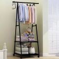 Multifunction Clothes Triangle Coat Rack- Multicolor. 