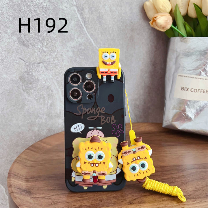 Patrick%20Star%20Casing%20iPhone%2016%2015%20Pro%20Max%2015%20Pro%2015%20Plus%2015%2014%20Pro%20Max%2014%20Pro%2014%20Plus%2014%20Cartoon%20SpongeBob%20SquarePants%20Lanyard%20Strap%20Silicone%20Shockproof%20Phone%20Case%20-%20Image%203