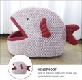 Fish Shaped Cat Small Size Cat Bed Maroon Nest By Crown Aquatics. 