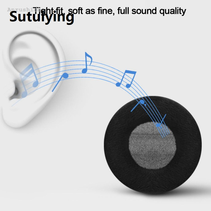 Sutuiying%20Anrushide%201pair%20General%20Velvet%20Earpads%20for%20Sony/Akg/Denon%2060mm%2065mm%2070mm%2075mm%202025%20New%2080mm%2085mm%2090mm%2095%20100mm%20105mm%20Replacement%20Ear%20Pads%20Cushion%20-%20Image%203