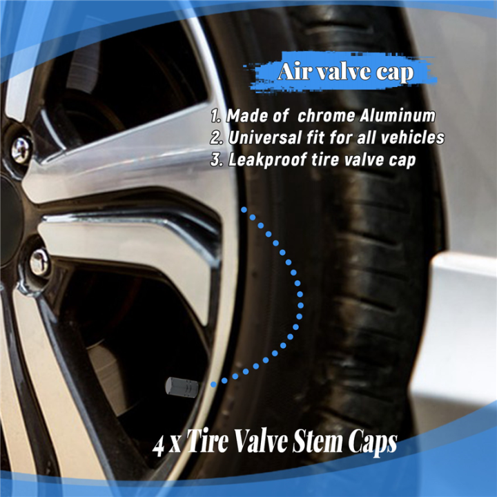 4PCS%20Aluminum%20Tire%20Wheel%20Rims%20Stem%20Air%20Valve%20Caps%20Tyre%20Cover%20Car%20Truck%20Bike%20-%20Image%203