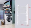 Washing Machine Storage Rack Over Toilet Above Washer Dryer Standing Bathroom Organizer 3-Tier Space Savor Laundry Shelf. 