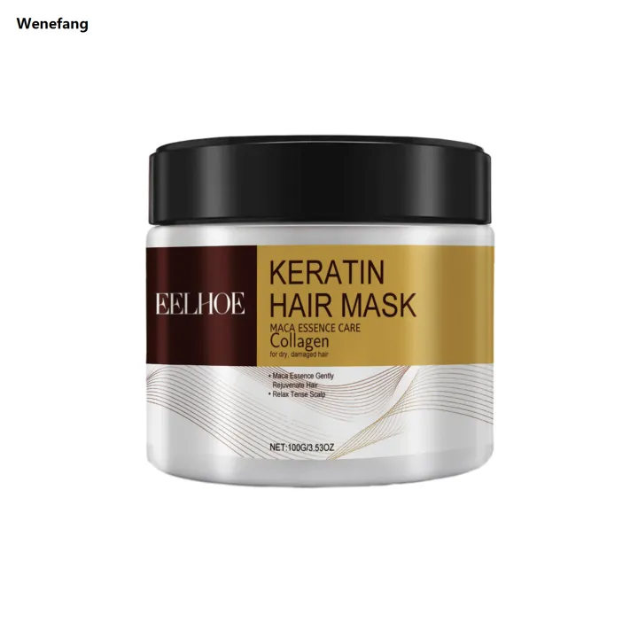 Wenefang%20Keratin%20Hair%20Mask%20Repair%20Frizzy%20Nourishing%20Magical%20Treatment%20Split%20New%20style%20Ends%20Treatment%20Hair%20Straighten%20Cream%20Smoothing%20Hair%20Mask%20100g%20-%20Image%202