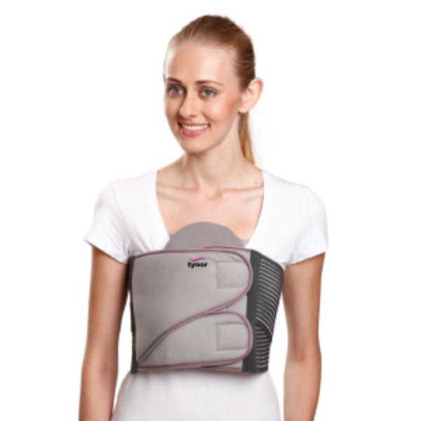 Tynor Chest Binder, Gray, (Model No A-11)
