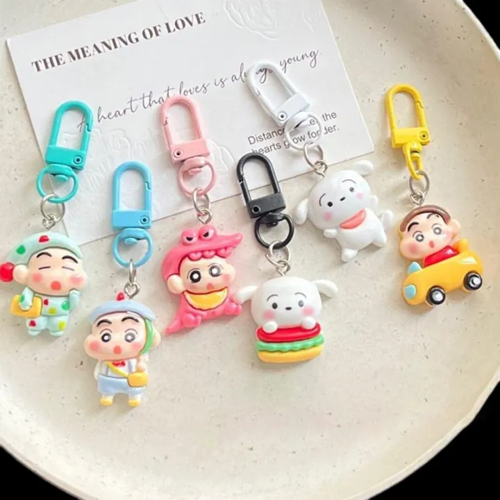 Cartoon%20Crayon%20Xiaoxin%20Keychain%20Bookbag%20Pendant%20Kids%20Backpack%20Charm%20Headphone%20Case%20Accessories%20Creative%20Couple%20Gifts%20-%20Image%205