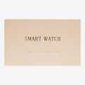 Smart Watch With Golden Strap For Women-KW10 Pro. 