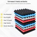 Premium Acoustic Foam Panels: Enhance Sound Quality In Any Space  2" X 12" X 12" Dimensions 2pcs Pack. 
