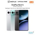 OnePlus Nord 4 5G (16/512GB) | 6.74″ AMOLED Display |  Snapdragon™ 7 Plus Gen 3 Mobile Platform | 5,500 mAh Battery | 100W SUPERVOOC Charge. 