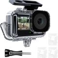 TELESIN Waterproof Case for DJI Osmo Action 5 Pro Action 4 Action 3 Camera Accessories, with Anti-Fog Underwater Housing Shell Cage Supports 45M/148FT Deep Diving Scuba Snorkeling Swimming with Quick Release Screw. 