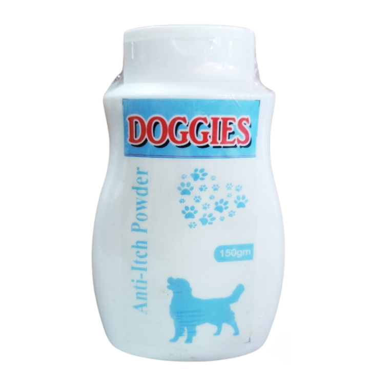 DOGGIES Anti Itch Powder For Pets Itching 150gm By Crown Aquatics