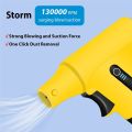 Air Duster Mini Turbo Fan 130000RPM Electric Blowing and Suction Dust Removal Jet Dry Blower Rechargeable for Home. 