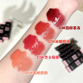PINKCOCO Watery Mirror Dudu Lip Glaze Nude Lipstick Lipstick Female Students Plain Makeup White Lip Gloss Pure Desire Lipstick. 