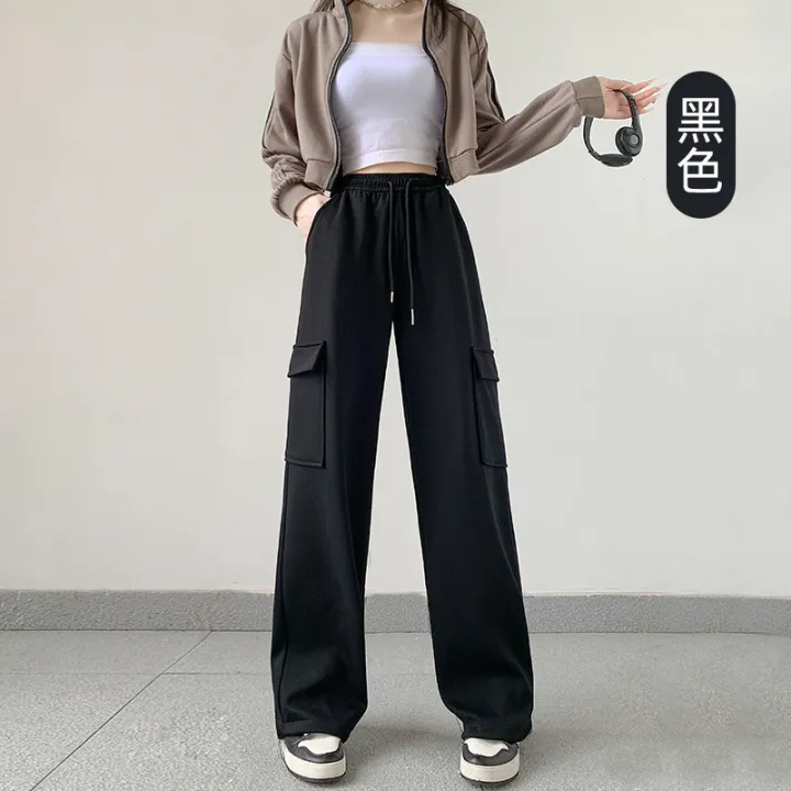 Stylish%20Straight%204%20Pocket%20Cargo%20Trouser%20For%20Women%20-%20Image%202